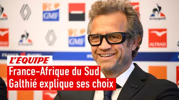 France-Afrique du Sud : Les confidences de Fabien Galthié avant d'affronter les Springboks