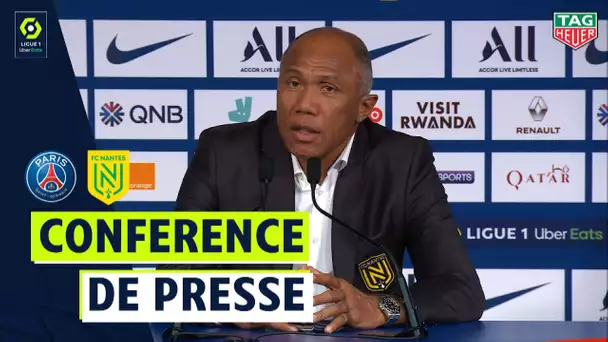 Conférence de presse PARIS SAINT-GERMAIN - FC NANTES (1-2)  / 2020/2021