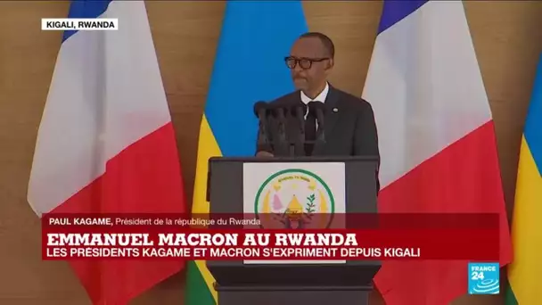 REPLAY - Le président rwandais Paul Kagame s'exprime depuis Kigali