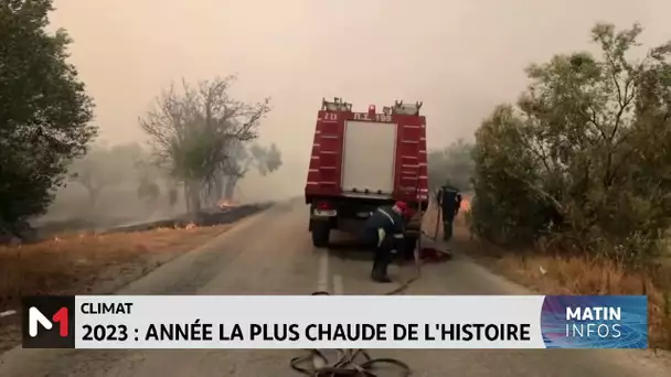 Climat : 2023 sera l’année "la plus chaude jamais enregistrée dans l’histoire", selon Copernicus