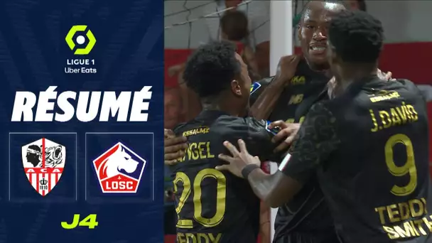 AC AJACCIO - LOSC LILLE (1 - 3) - Résumé - (ACA - LOSC) / 2022-2023