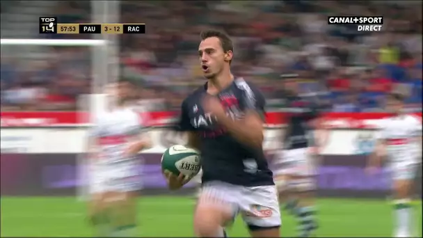 Imhoff intercepte et marque le premier essai du match !