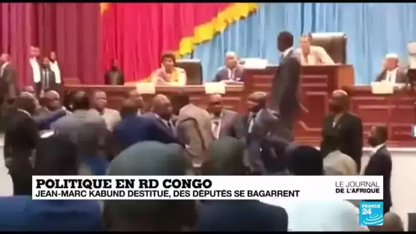 RD Congo : le premier vice-président de l'Assemblée destitué, des députés se bagarrent