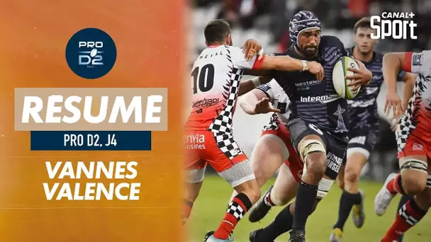 Le résumé de Vannes / Valence - PRO D2