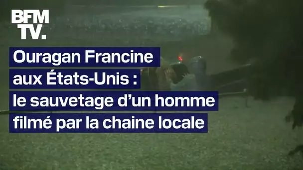 États-Unis: un homme bloqué par les inondations jusqu’à ce qu’un autre vienne le secourir