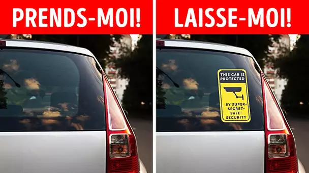 Méthodes originales pour protéger votre voiture + autres conseils de sécurité en 20 minutes