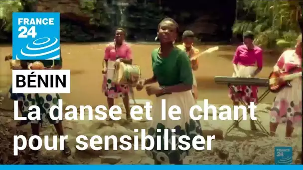 Bénin : la danse et le chant pour sensibiliser les femmes sur leurs droits • FRANCE 24