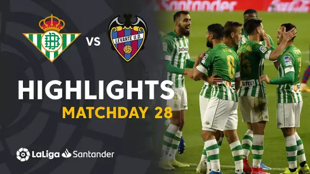 Highlights Real Betis vs Levante UD (2-0)