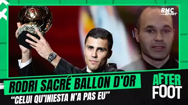 Ballon d'Or : "Celui qu'Iniesta n'a pas eu" Rodri sacré, la revanche du football d'équipe.