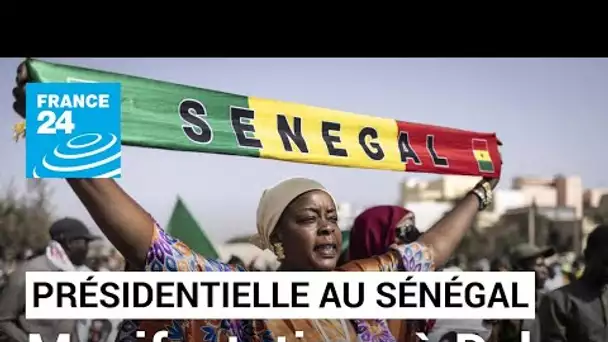 Présidentielle au Sénégal : des centaines de manifestants réclament un scrutin avant le 2 avril