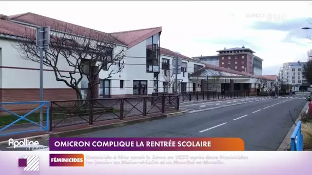 Omicron complique la rentrée scolaire