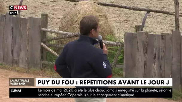 Puy du Fou : répétitions avant le jour-J