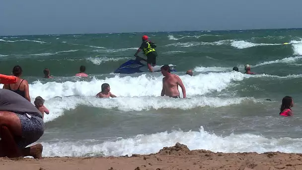 Attention aux noyades : forte houle attendue des Pyrénées-Orientales au littoral du gard