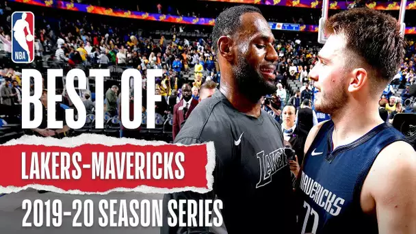 Relive Mavericks and Lakers EPIC Season Series!