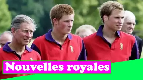 Le chagrin de William et Harry à la m,ort de leur tuteur de polo pionnier