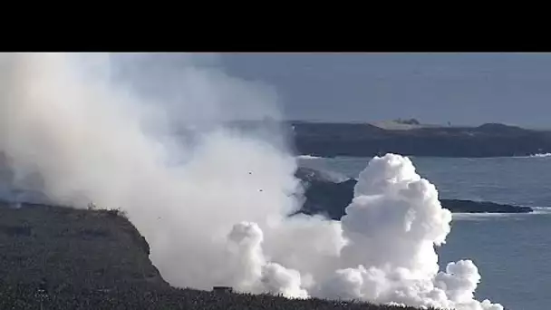 Confinement sur l'île de La Palma, après des risques émanation de gaz liés à l'éruption