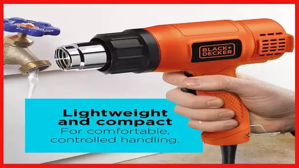 BLACK+DECKER Heat Gun, Dual Temperature (HG1300)