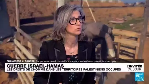 L'invité du jour : Francesca Albanese, rapporteuse spéciale sur les droits de l’homme en Palestine