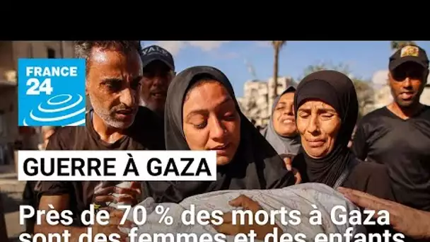 Près de 70 % des morts à Gaza sont des femmes et des enfants, selon un décompte partiel de l'ONU