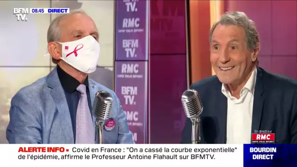 Axel Kahn face à Jean-Jacques Bourdin en direct