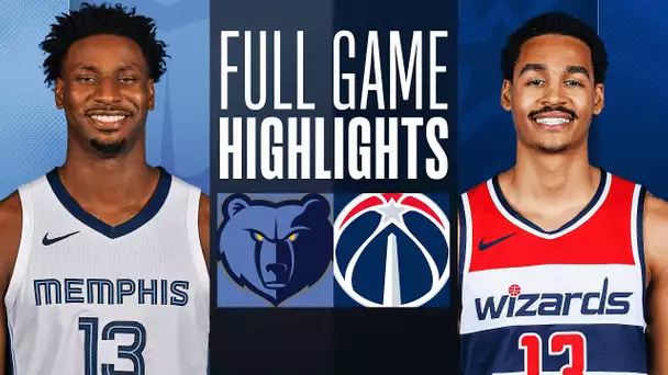 GRIZZLIES at WIZARDS | FULL GAME HIGHLIGHTS | October 28, 2023