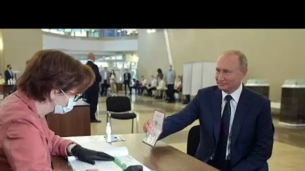 La Russie vote à 74% pour permettre à Poutine de rester au pouvoir