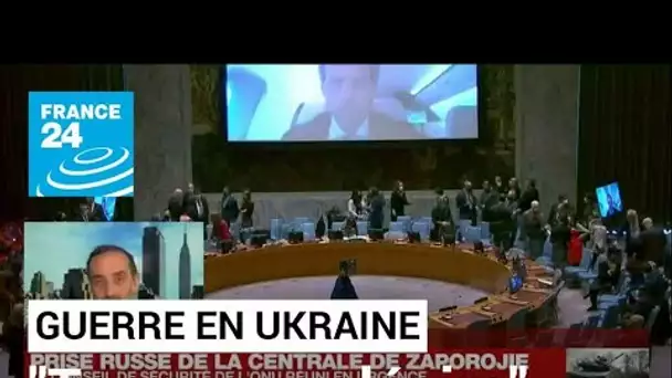 Centrale attaquée en Ukraine : Kiev accuse Moscou d'avoir recours à la "terreur nucléaire"