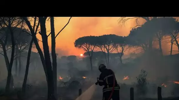 Violent incendie dans le Var : troisième jour de lutte, une personne décédée • FRANCE 24