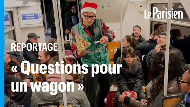 Avec « Questions pour un wagon », Luka veut amuser les usagers du métro parisien