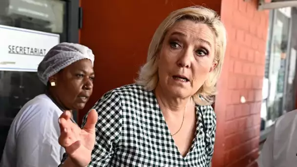 Marine Le Pen à Mayotte : «Marine Le Pen met la pression sur l’exécutif sur le chaos migratoire