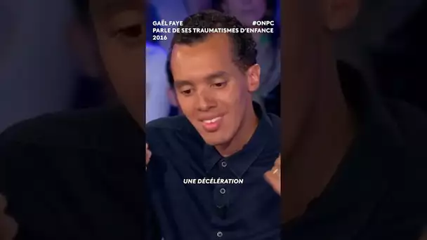 Gaël Faye et ses traumatismes d'enfance liés à la guerre #shorts #onpc