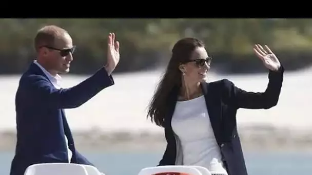 Kate et William ont passé des vacances avec des enfants dans «l'île sans voiture appartenant au prin