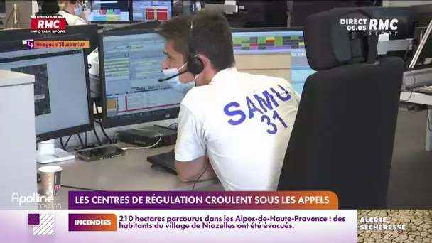 Urgences : les centres de régulation croulent sous les appels