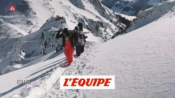 24 heures avec Marion Haerty avant son sacre à Fieberbrunn - Adrénaline - Snowboard freeride