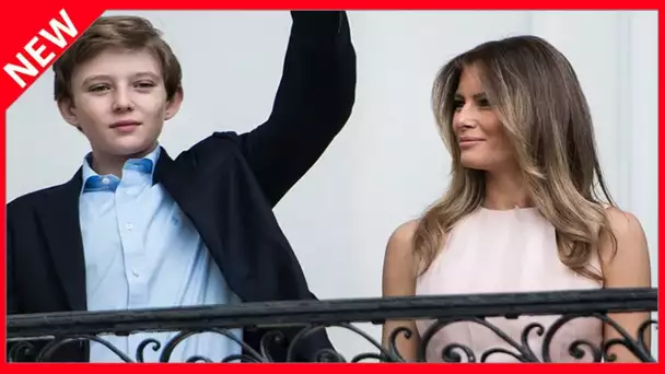 ✅  Melania Trump prépare sa nouvelle vie avec son fils Barron