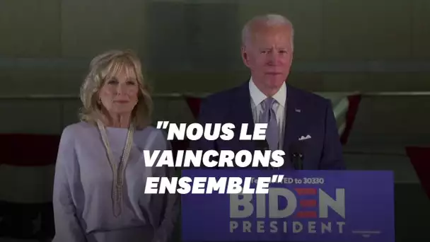 Joe Biden tend la main à Bernie Sanders: "Ensemble, nous vaincrons Donald Trump"