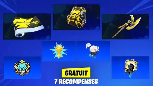 7 RECOMPENSES A DEBLOQUER GRATUITEMENT ET RAPIDEMENT SUR FORTNITE ! (FORTNITE SAISON 4 CHAPITRE 5)