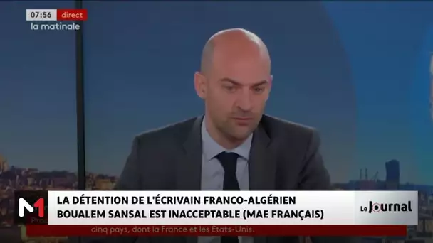 Noel Barrot : La détention de l’écrivain Franco-Algérien Boualam Sansal est inacceptable