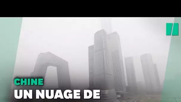 Pékin sous un nuage de pollution en pleine COP26