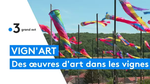 Festival Vign'art, des œuvres d'art dans les vignes de la Marne