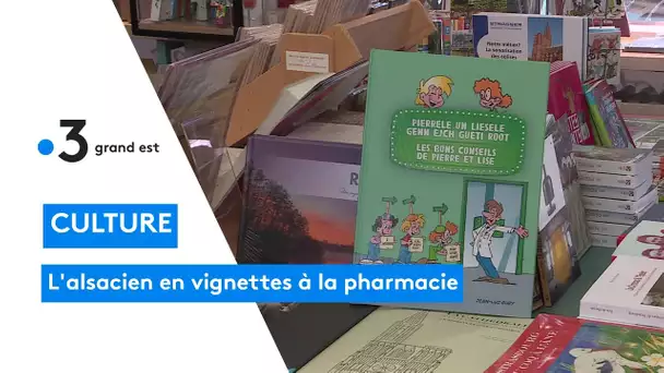 L'alsacien en vignettes à la pharmacie