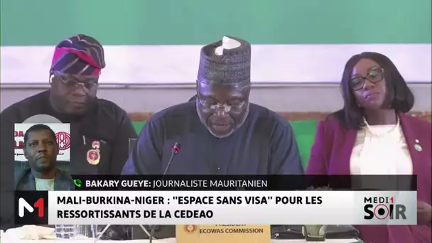 Mali-Burkina-Niger: "Espace sans visa" pour les ressortissants de la CEDEAO