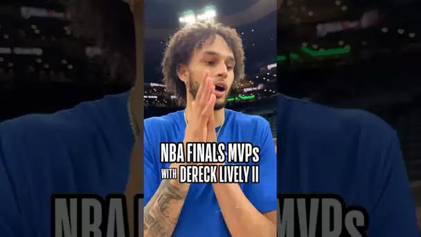 Can you name more Finals MVP’s than Dereck Lively II? 🤔 | #Shorts