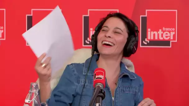 La course aux buzz des chaînes info - Le Sketch avec Cécile Rebboah