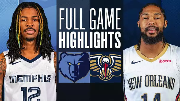 GRIZZLIES at PELICANS | FULL GAME HIGHLIGHTS | December 19, 2023