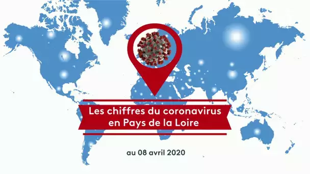 Coronavirus : les chiffres en Pays de la Loire au 8 avril 2020