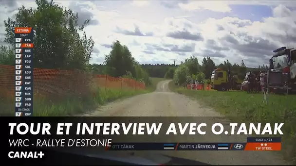 Tour et interview avec Ott Tanak - Rallye d'Estonie