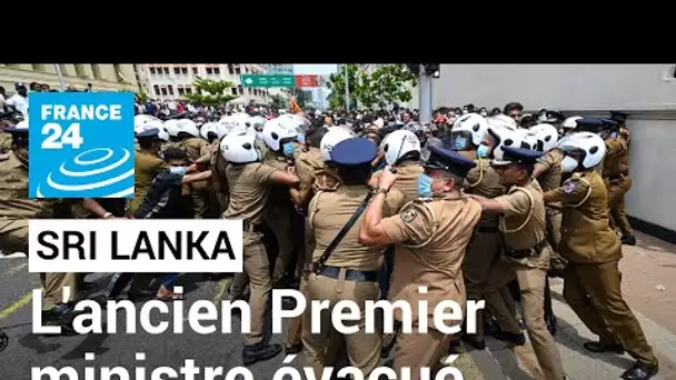 Sri Lanka : l'ancien Premier ministre placé en sécurité par l'armée • FRANCE 24