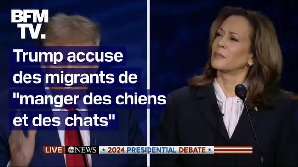 "Ils mangent les chiens des habitants": en plein débat, Trump relaie une fake news sur les migrants