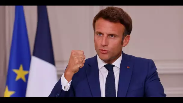 «Les absents ont toujours tord», estime Emmanuel Macron à l'ouverture du CNR